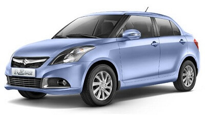 Dzire on rent in Delhi